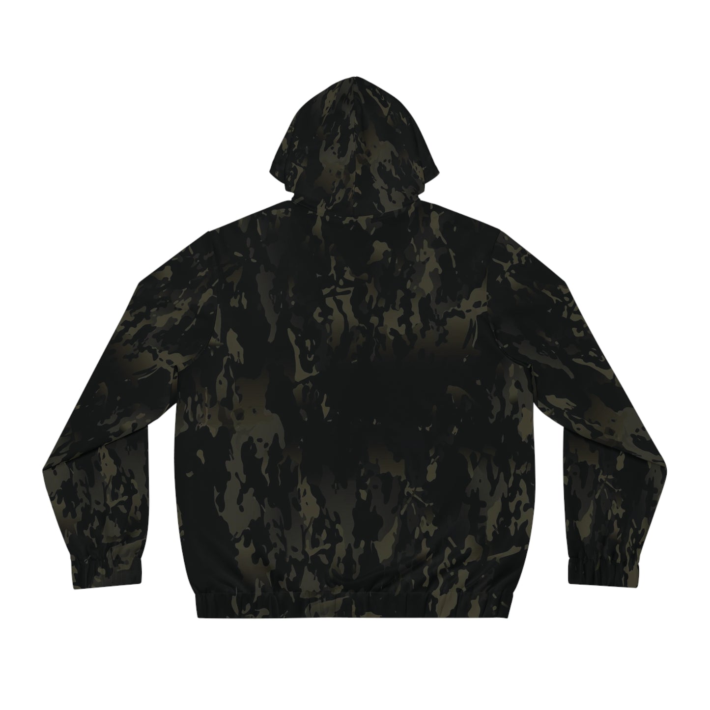 Multicam Black Tanker Flag Full-Zip Hoodie (AOP)