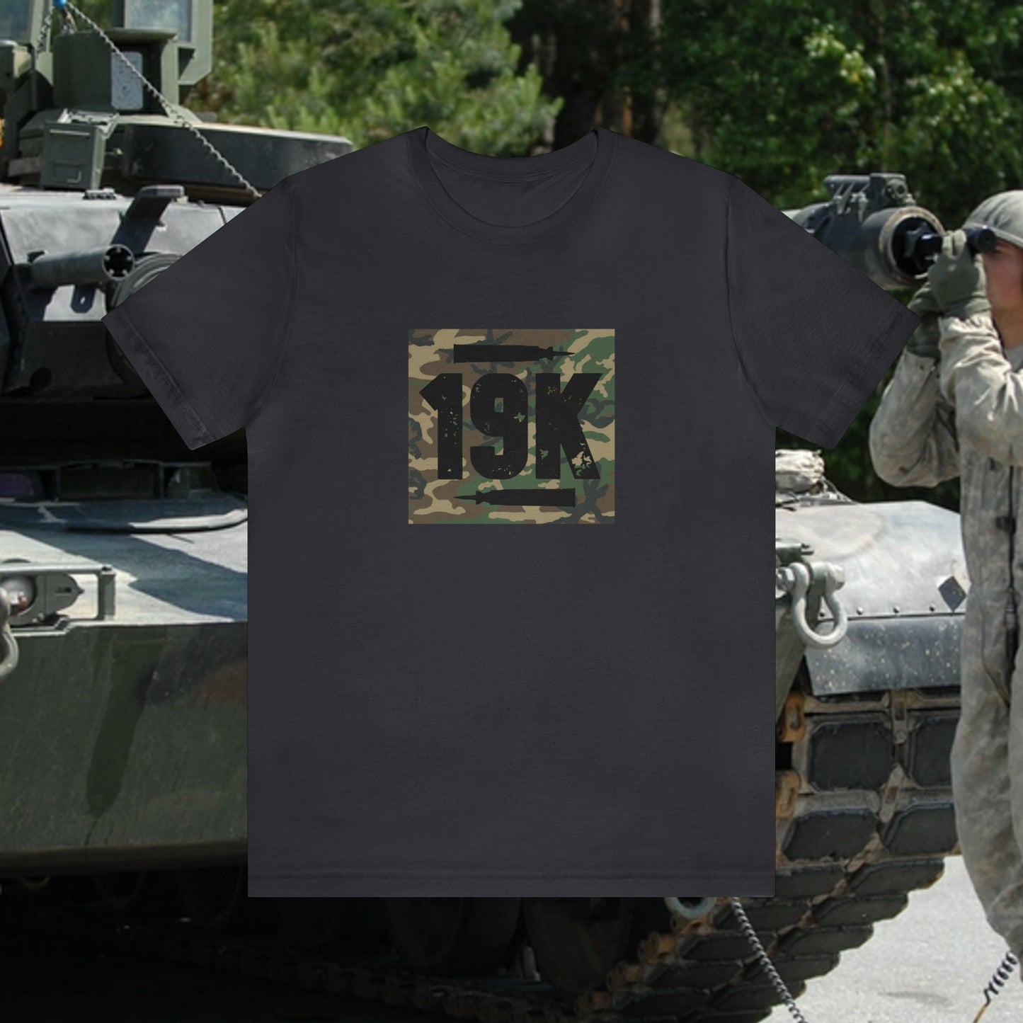 BDU 19K Woodland Tee