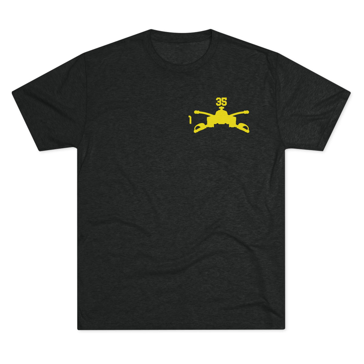 1-35 Armor Regiment Tri-Blend Crew Tee