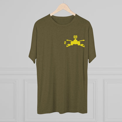 2-69 Armor Regiment Tri-Blend Crew Tee