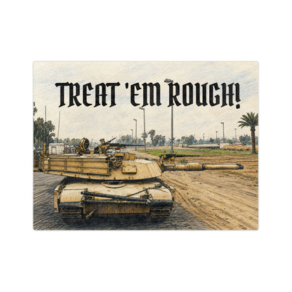 Treat 'em Rough! Velveteen Microfiber Blanket