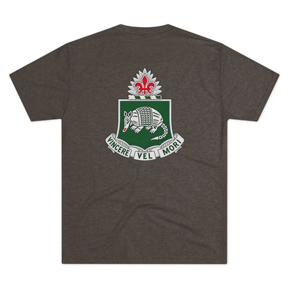 1-35 Armor Regiment Tri-Blend Crew Tee