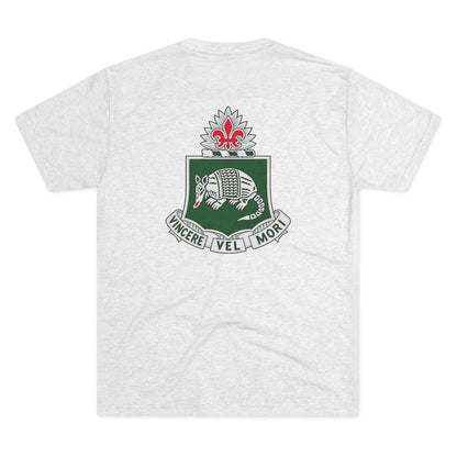 1-35 Armor Regiment Tri-Blend Crew Tee