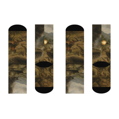 Korean War M26 Pershing Cushioned Crew Socks