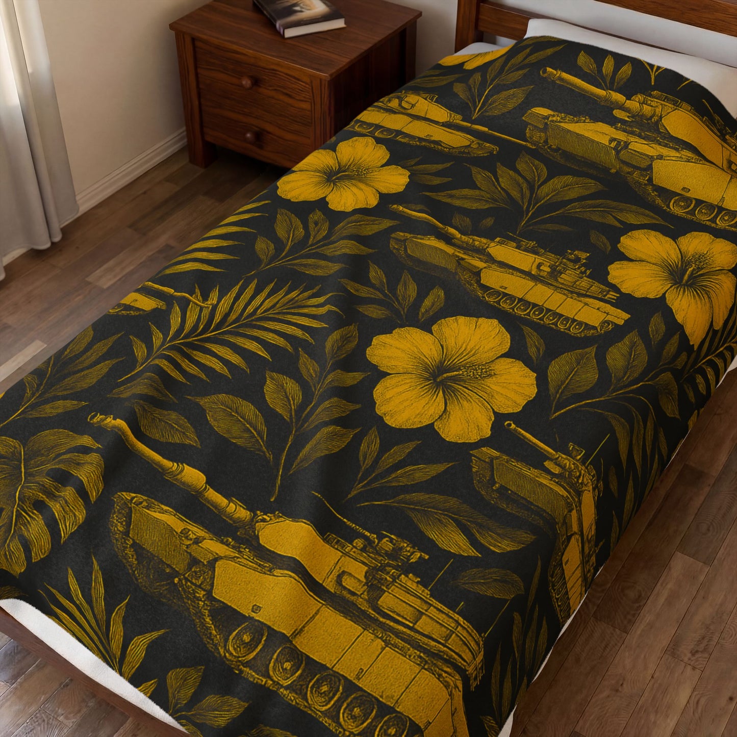 Aloha Abrams Velveteen Plush Blanket