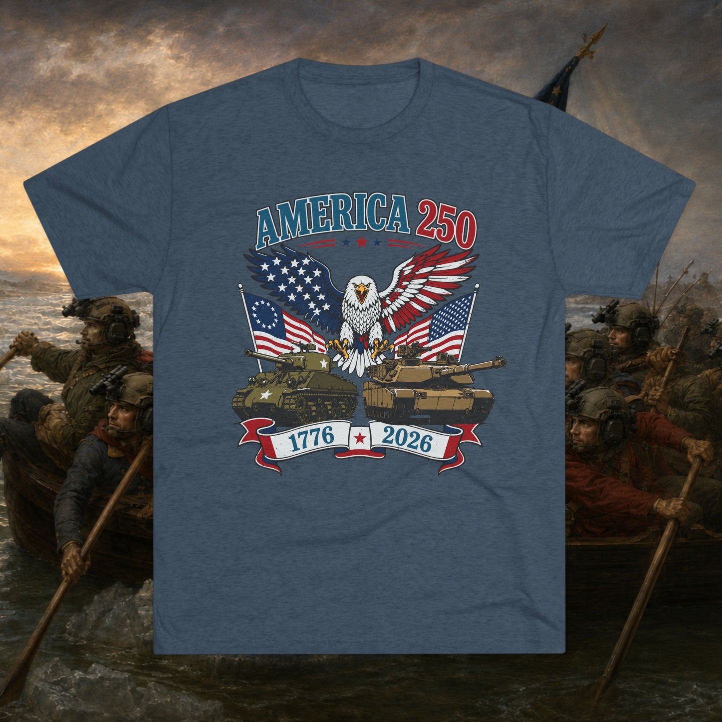 America 250th Tanker Shirt