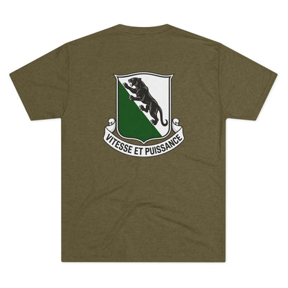 2-69 Armor Regiment Tri-Blend Crew Tee