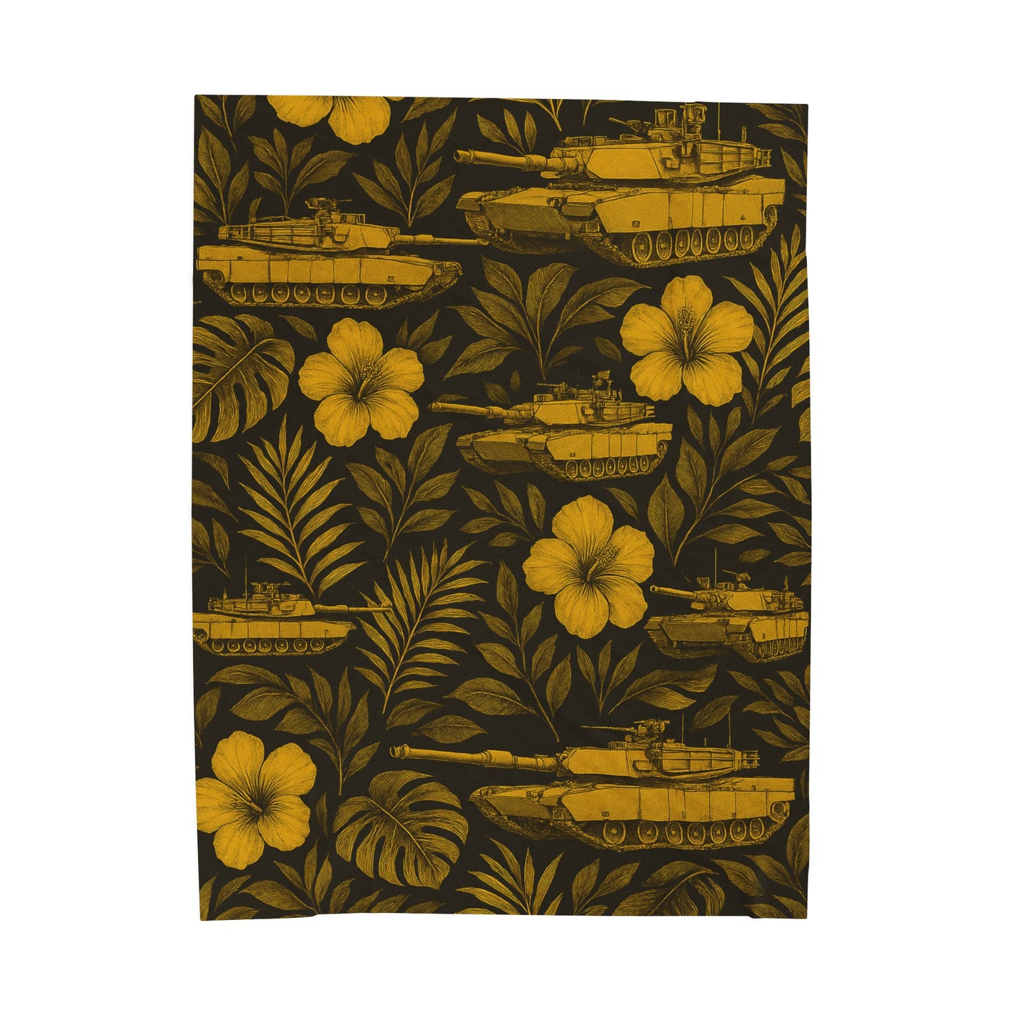 Aloha Abrams Velveteen Plush Blanket
