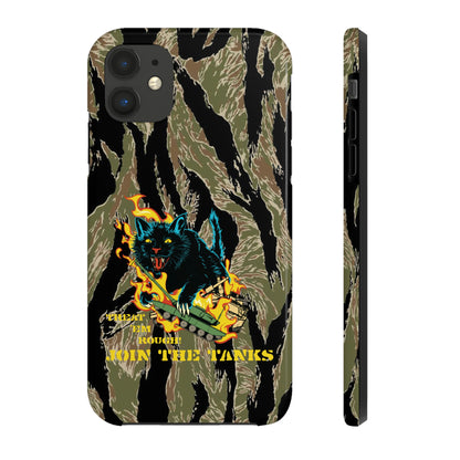 Treat 'em Rough Tiger Stripe Phone Case