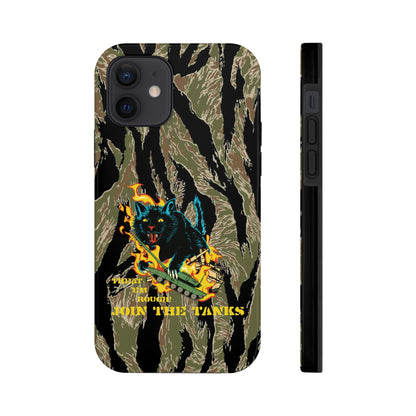 Treat 'em Rough Tiger Stripe Phone Case