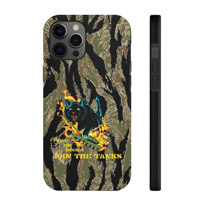 Treat 'em Rough Tiger Stripe Phone Case