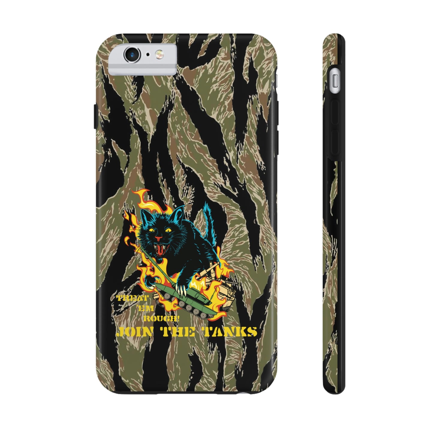 Treat 'em Rough Tiger Stripe Phone Case