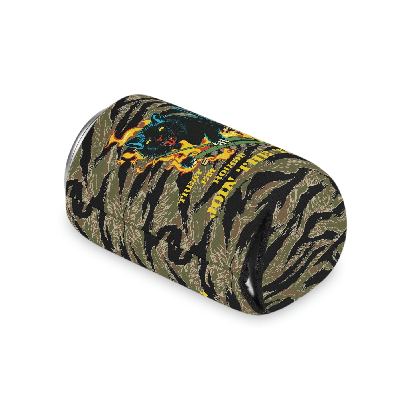 Tiger Stripe Can Coozie