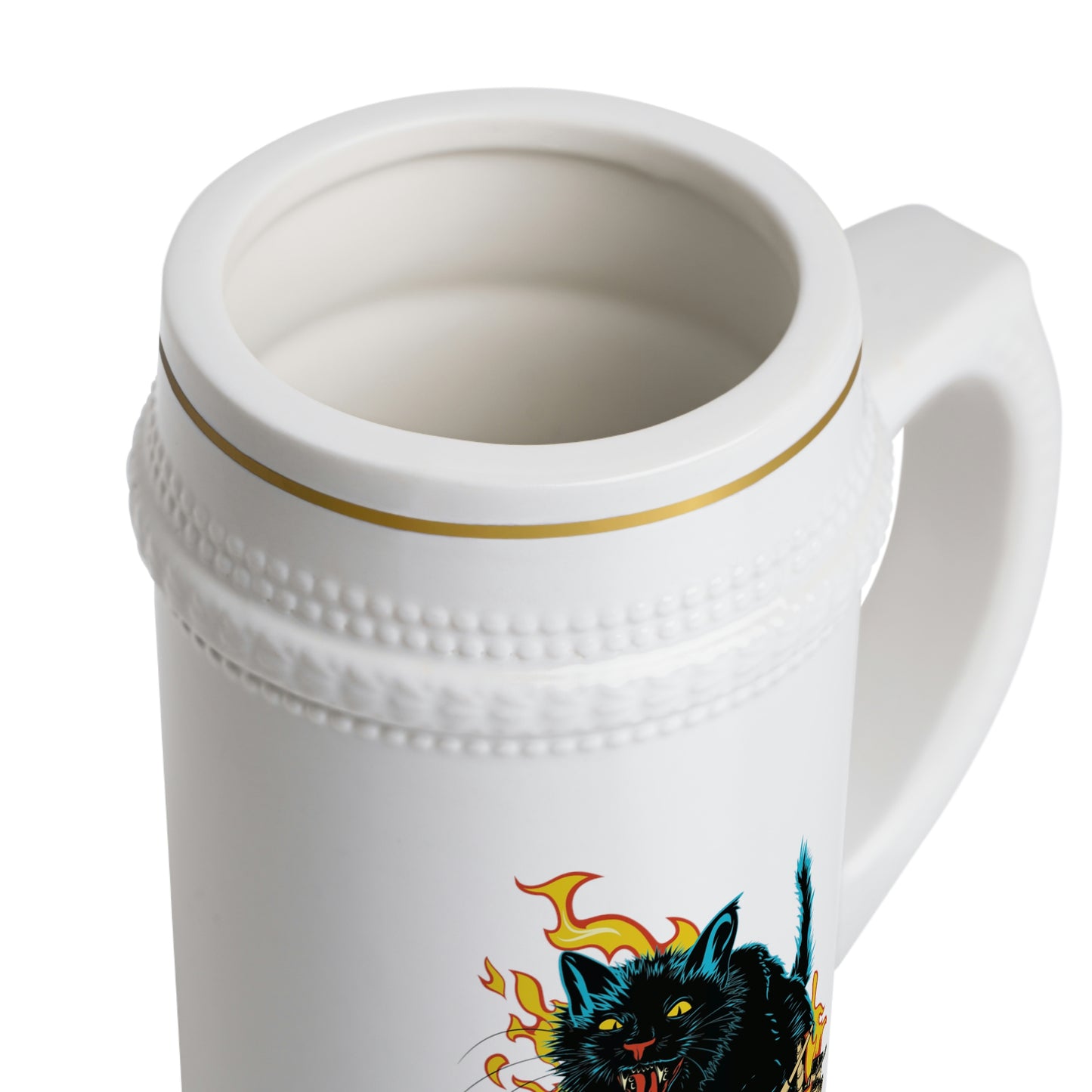 Treat 'em Rough! Beer Stein Mug