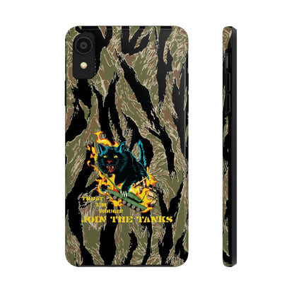 Treat 'em Rough Tiger Stripe Phone Case