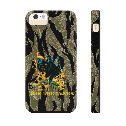 Treat 'em Rough Tiger Stripe Phone Case