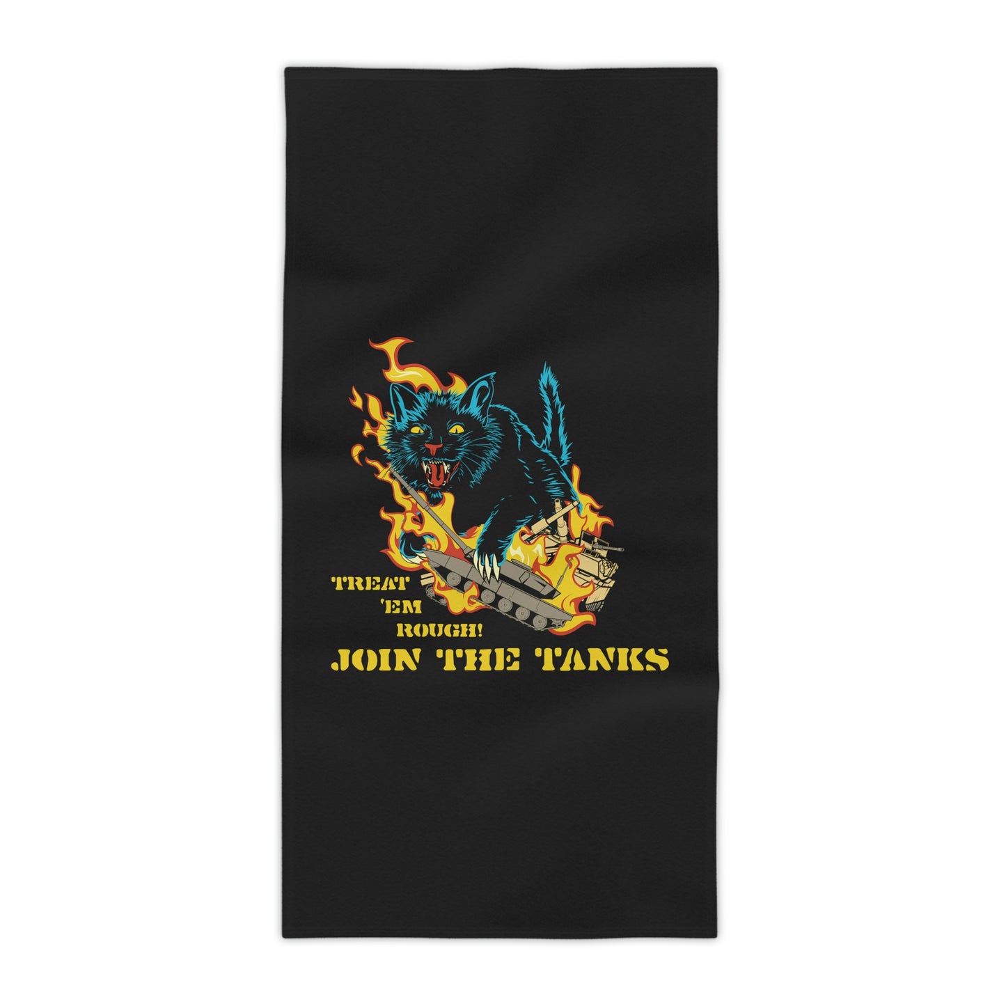 Treat 'em Rough! Beach Towels