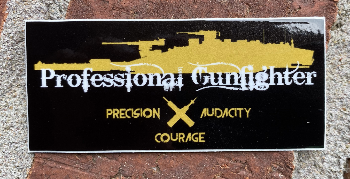 Merkava Professional Gunfighter Sticker