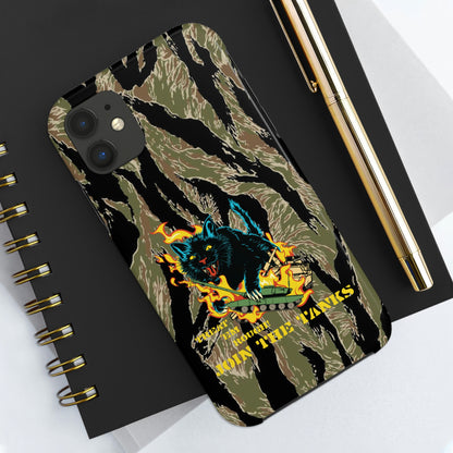 Treat 'em Rough Tiger Stripe Phone Case