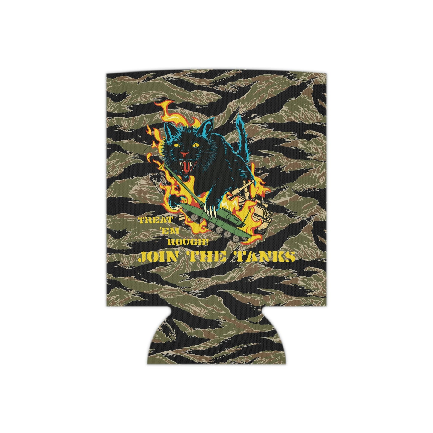 Tiger Stripe Can Coozie