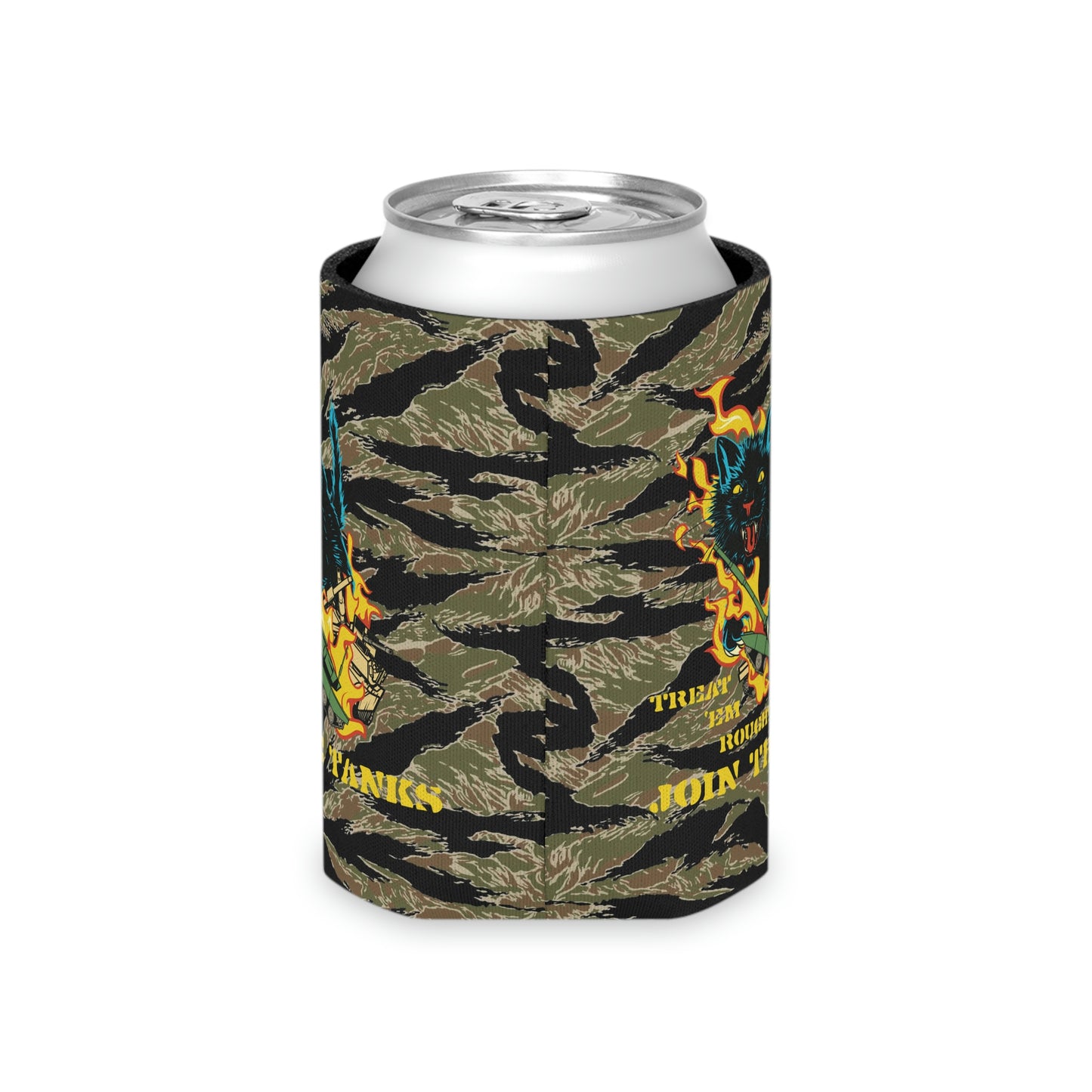 Tiger Stripe Can Coozie